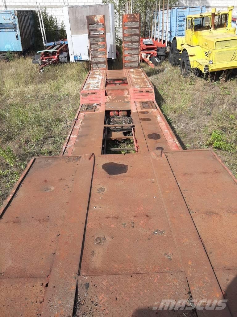 SAM B.M. نصف مقطورة مسطحة منخفضة