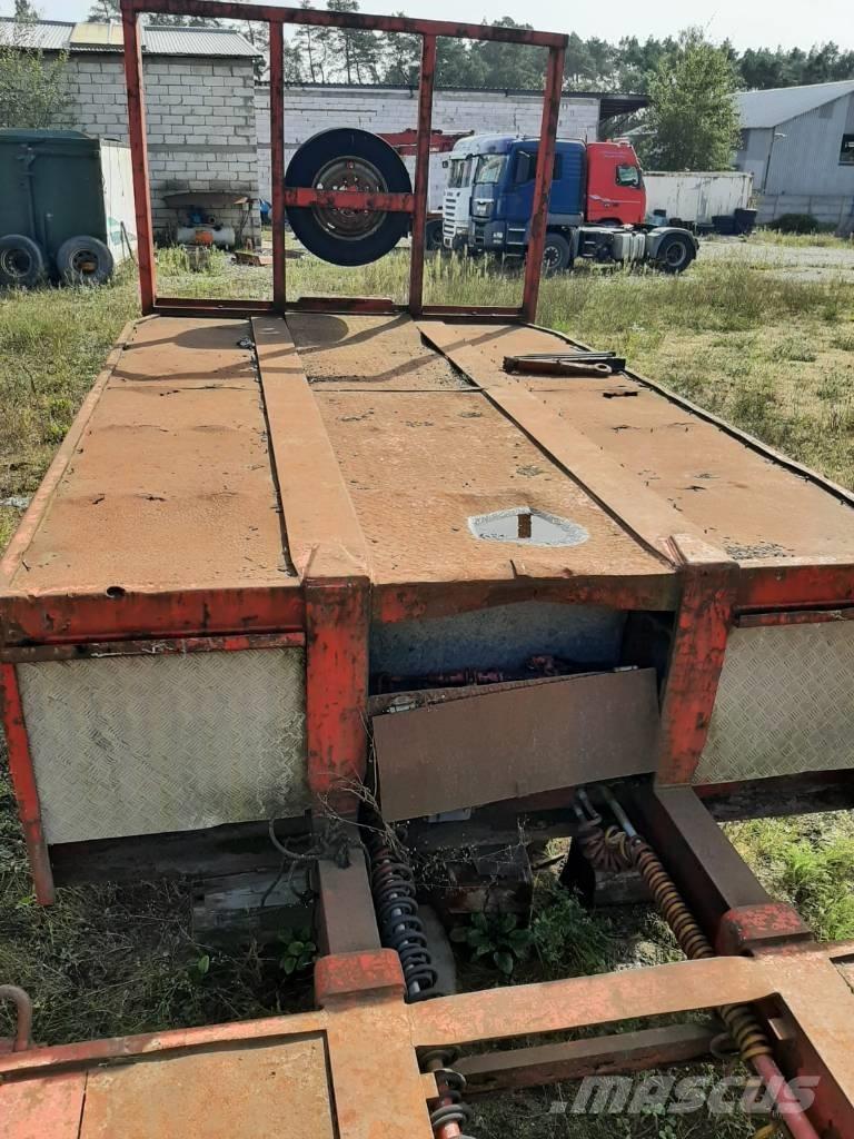 SAM B.M. نصف مقطورة مسطحة منخفضة