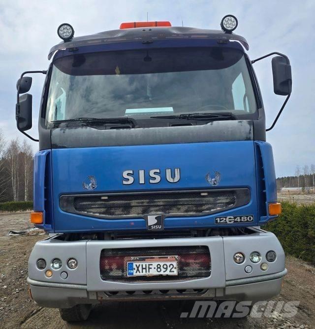 Sisu E12M 8X4 شاحنات قلابة