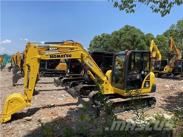 Komatsu PC 56 حفارات زحافة