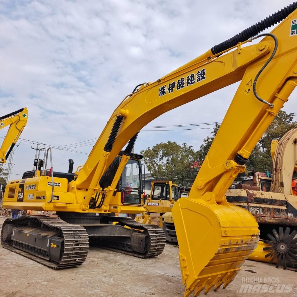 Komatsu PC 350-7 حفارات زحافة