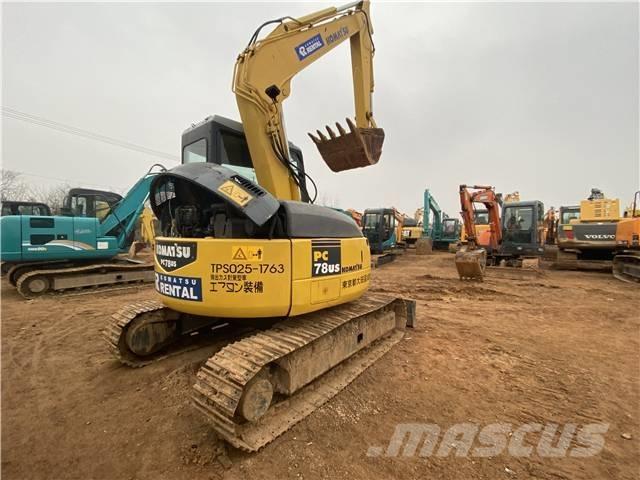 Komatsu PC 78 حفارات زحافة