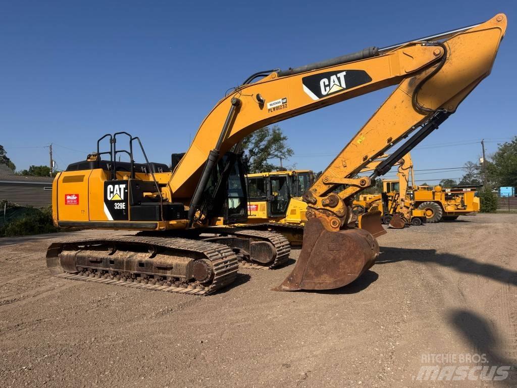 CAT 329 EL حفارات زحافة