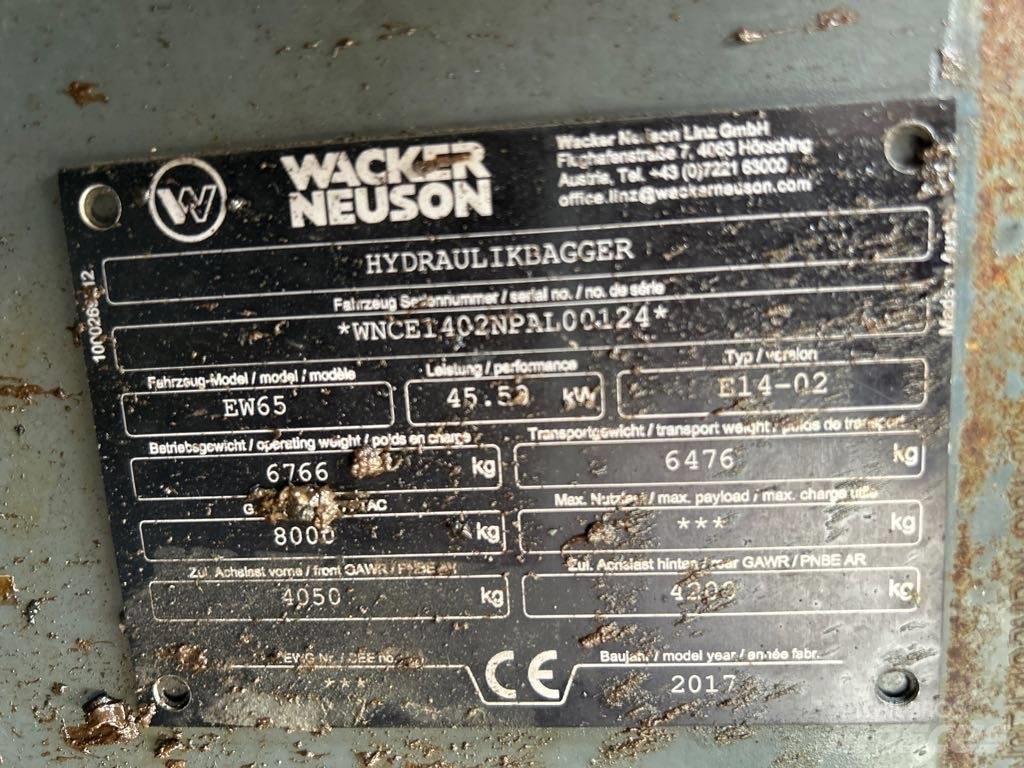 Wacker Neuson EW65 حفارات بعجل