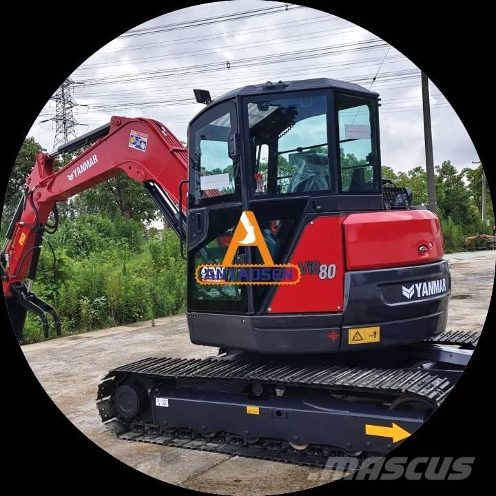 Yanmar Vio 80 حفارات وسط 7 طن - 12 طن