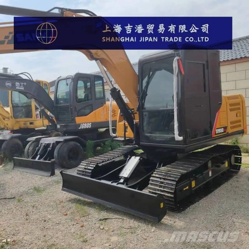 Sany SY 95 C حفارات زحافة