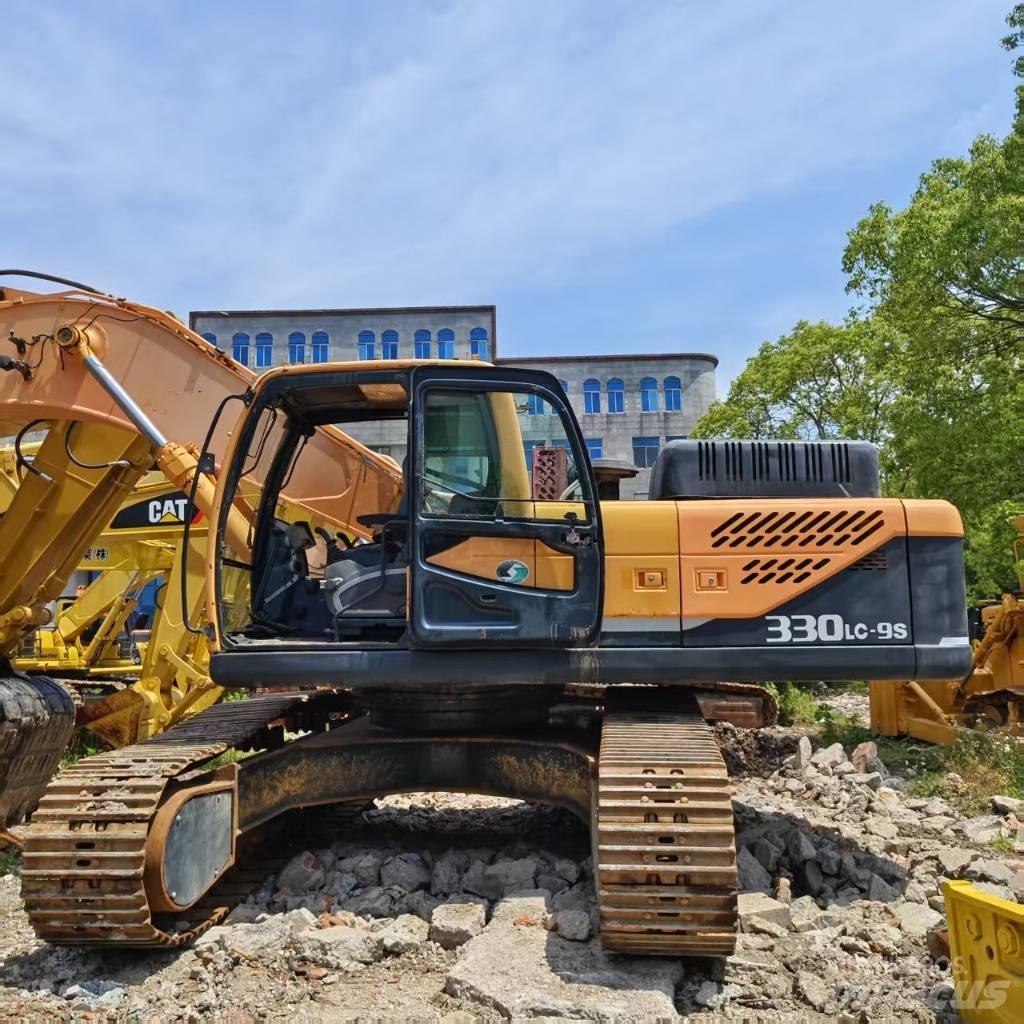Hyundai 330LC-9s حفارات زحافة