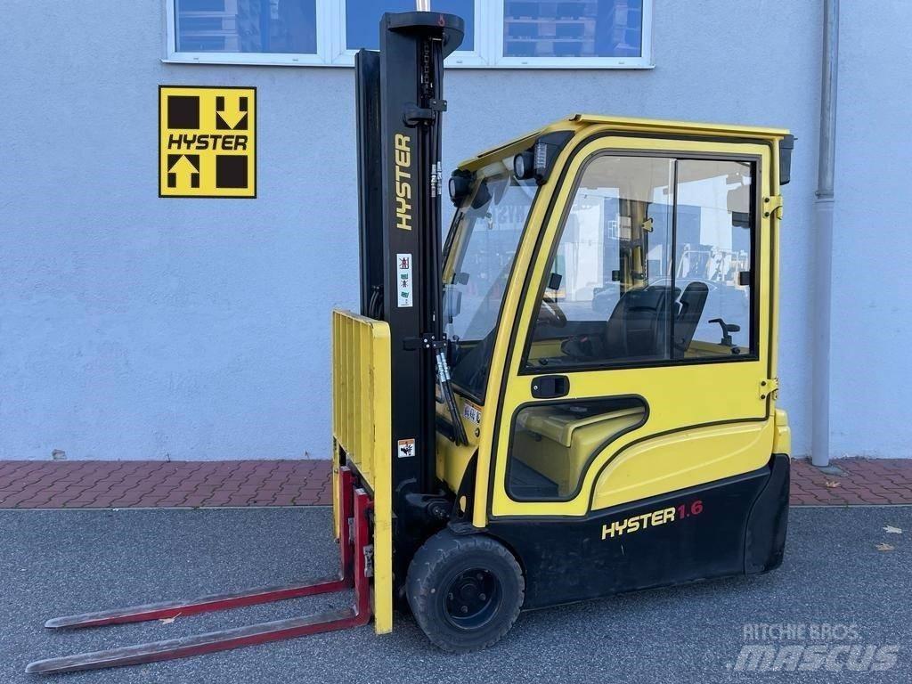 Hyster J1.6XNT LWB شاحنات ذات رافعات شوكية تعمل بالكهرباء