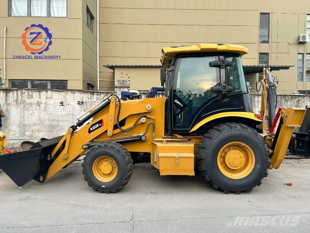CAT 420 F لوادر ذات جرافات عكسية