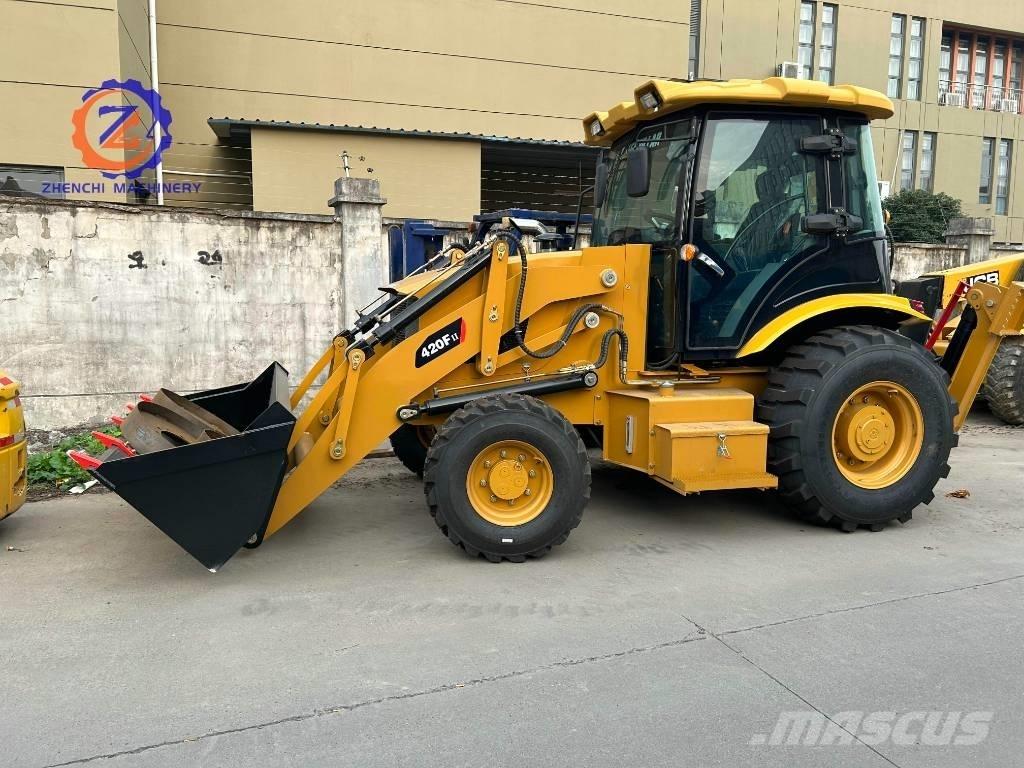 CAT 420 F لوادر ذات جرافات عكسية