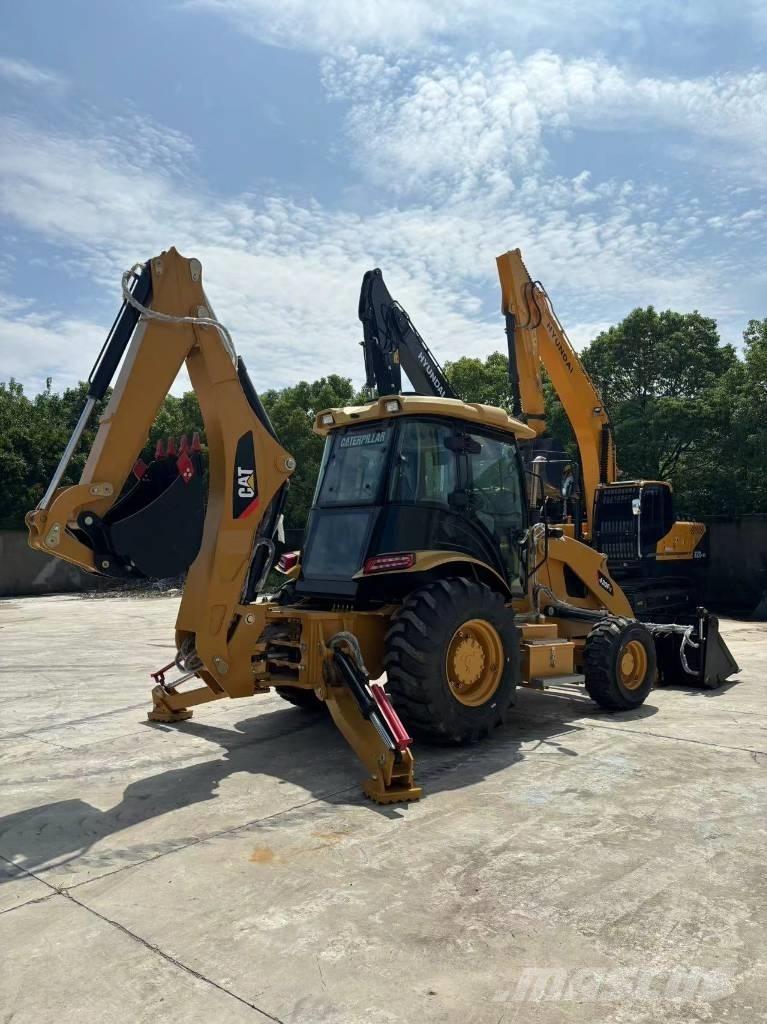 CAT 420 F لوادر ذات جرافات عكسية