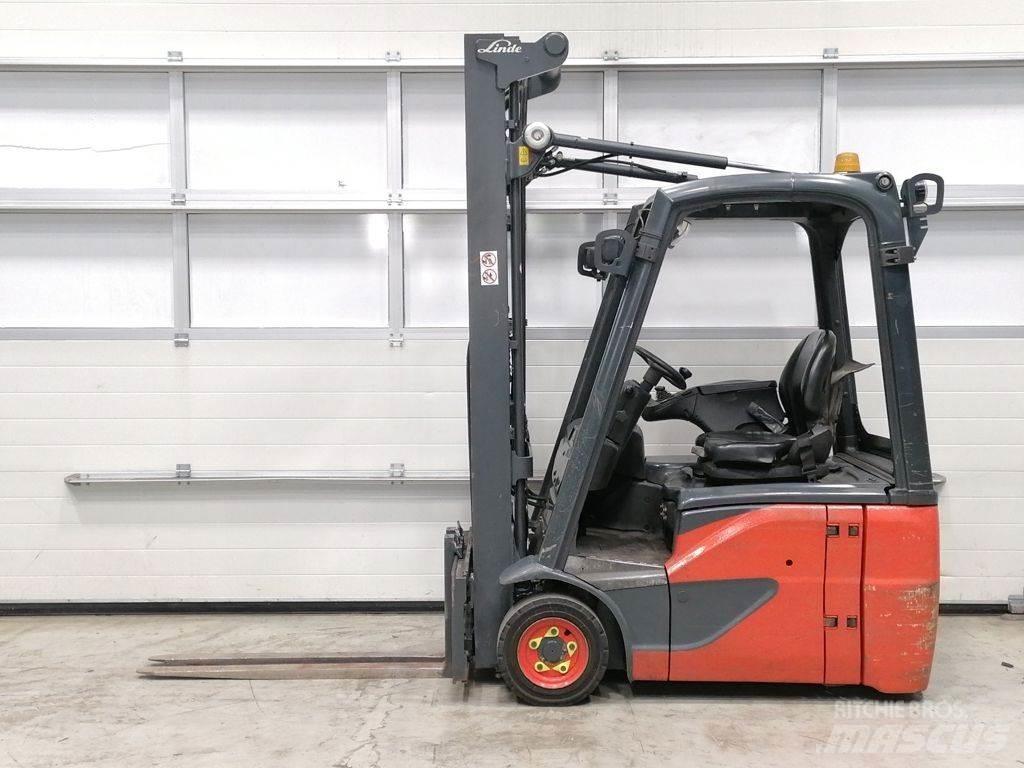 Linde E14-02 شاحنات ذات رافعات شوكية تعمل بالكهرباء