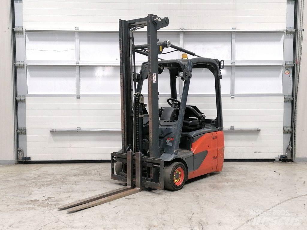 Linde E14-02 شاحنات ذات رافعات شوكية تعمل بالكهرباء