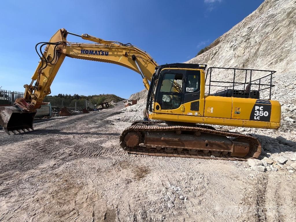 Komatsu Pc350-12 حفارات زحافة