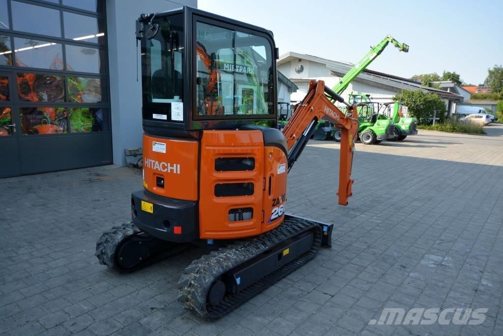 Hitachi ZX 26 U-6 حفارات صغيرة أقل من 7 طن (حفارات صغيرة)