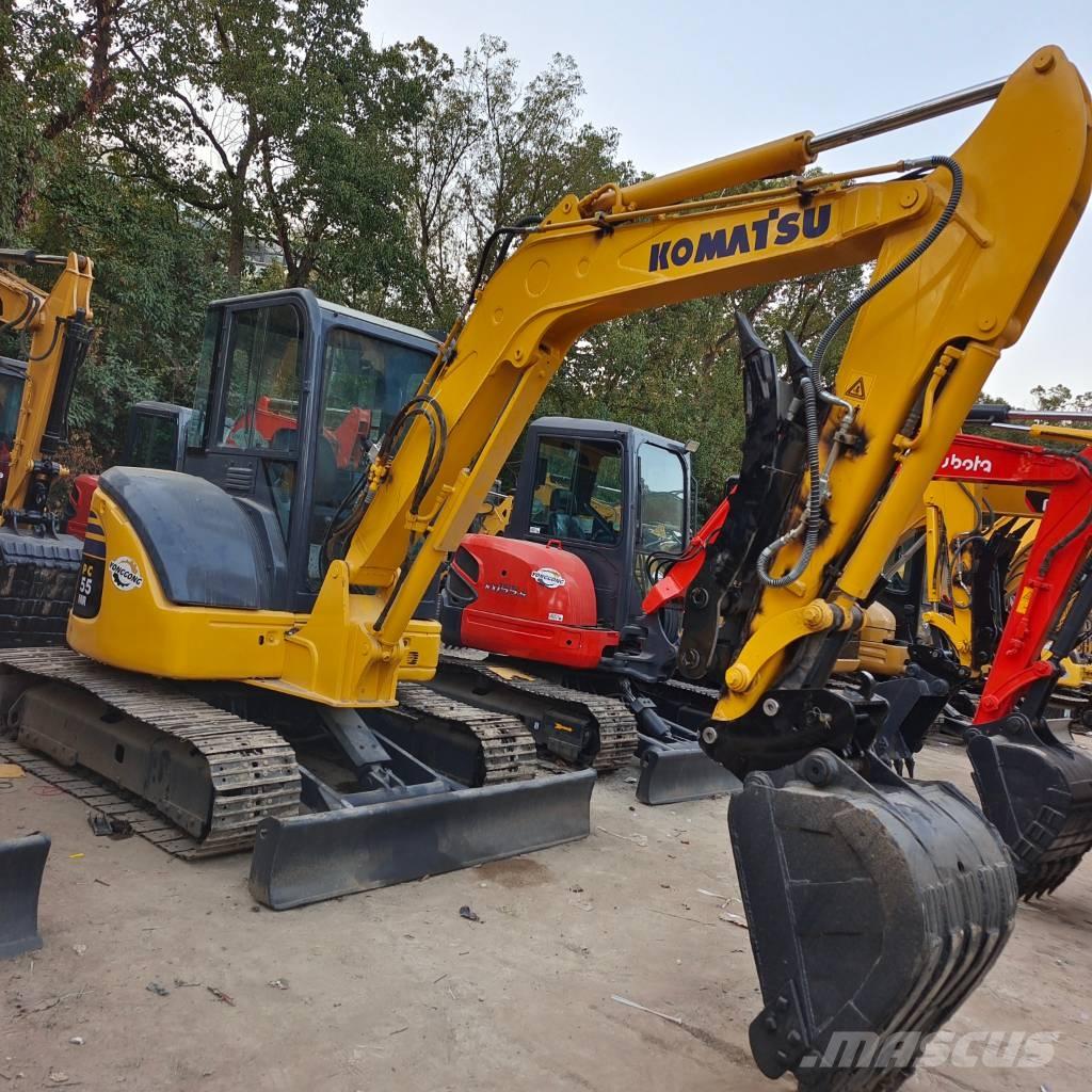 Komatsu PC 55 MR حفارات صغيرة أقل من 7 طن (حفارات صغيرة)