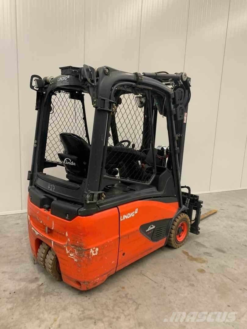 Linde E16 شاحنات ذات رافعات شوكية تعمل بالكهرباء