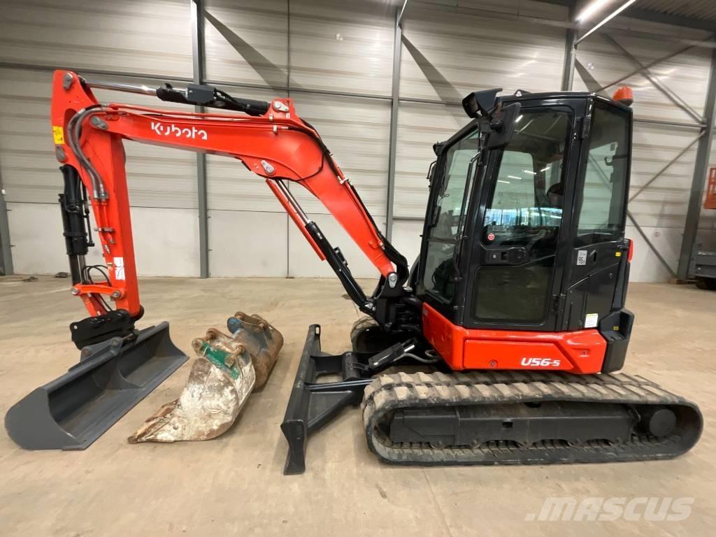 Kubota U 56-5 حفارات صغيرة أقل من 7 طن (حفارات صغيرة)
