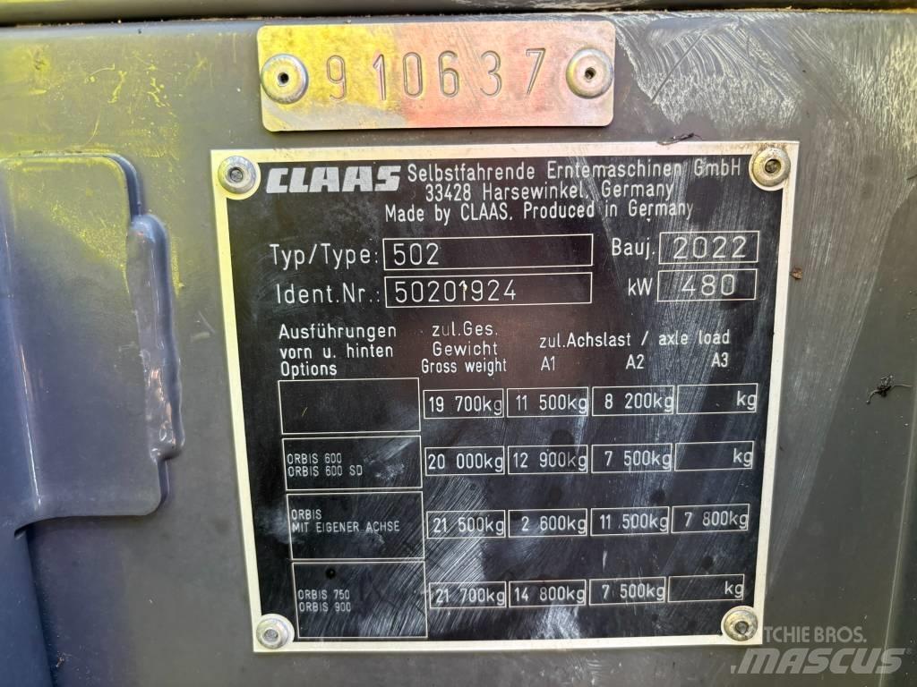 CLAAS Jaguar 960 4WD علافات ذاتية الدفع