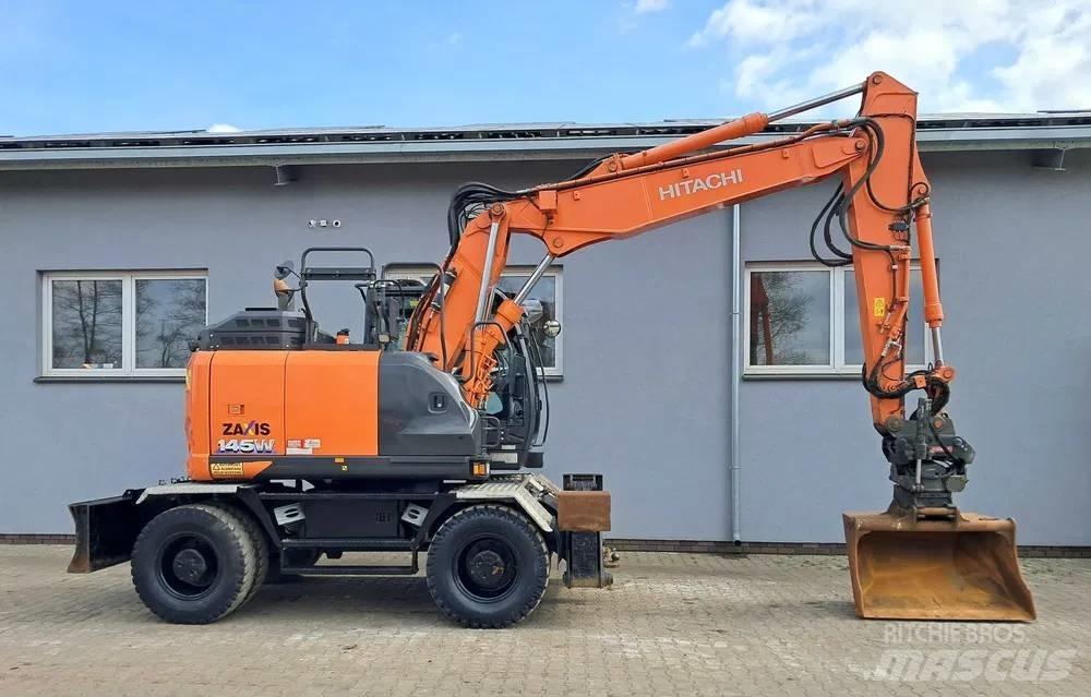 Hitachi ZX 145 W-6 حفارات بعجل