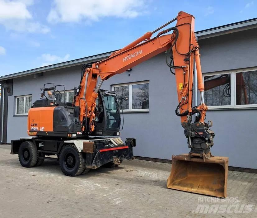 Hitachi ZX 145 W-6 حفارات بعجل