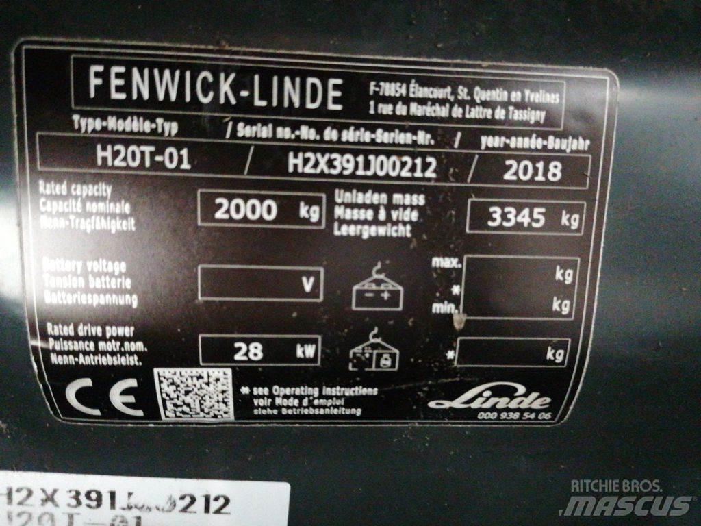 Linde H20T-01 شاحنات LPG