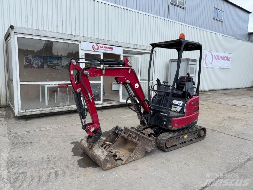 Yanmar VIO17 (07705) حفارات صغيرة أقل من 7 طن (حفارات صغيرة)