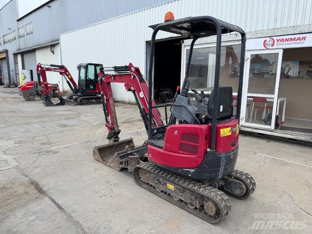Yanmar VIO17 (07705) حفارات صغيرة أقل من 7 طن (حفارات صغيرة)