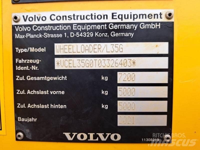 Volvo L 35 G لوادر بعجل
