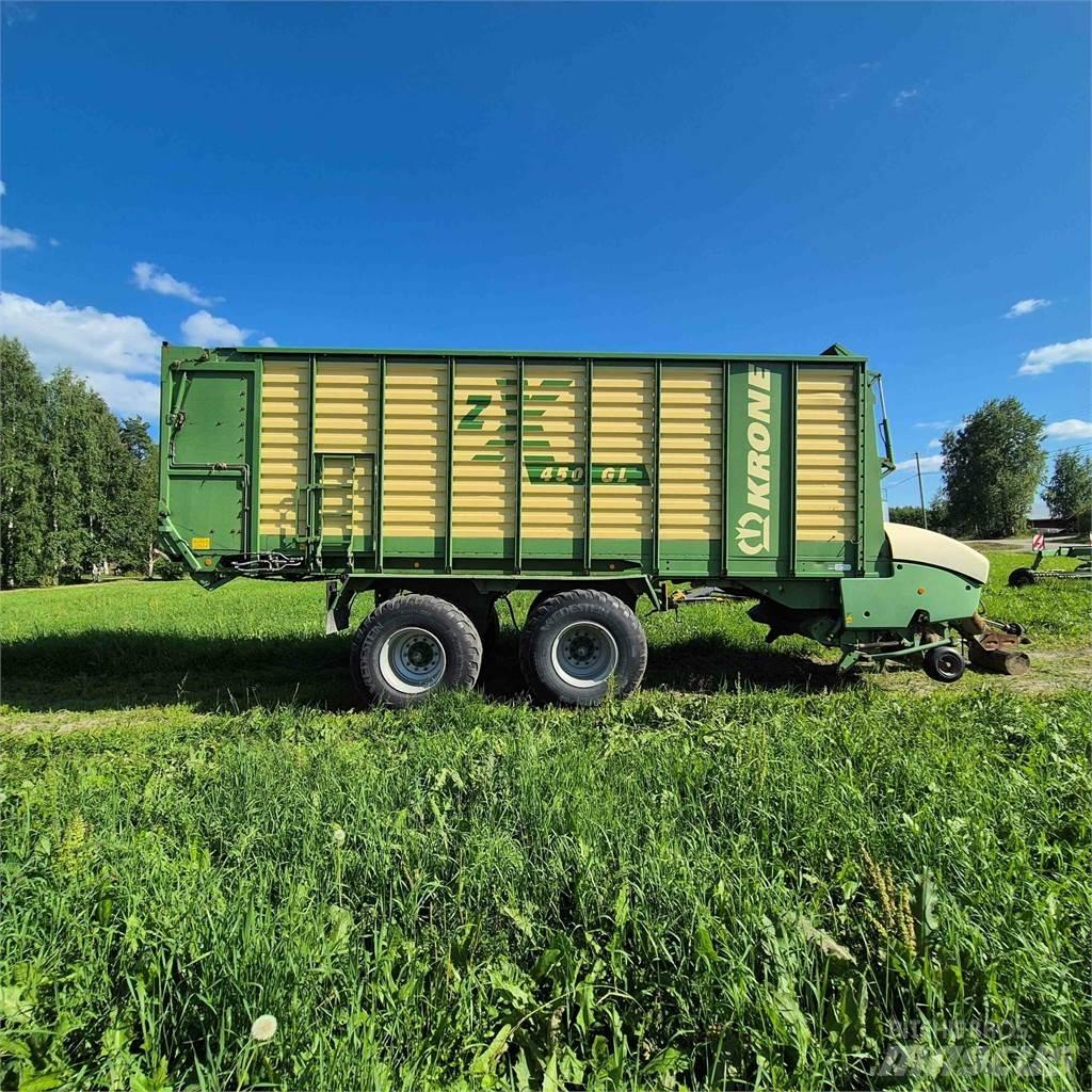 Krone ZX450GL مقطورات ذاتية التحميل