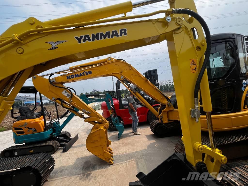 Yanmar Vio 55-5 B حفارات صغيرة أقل من 7 طن (حفارات صغيرة)