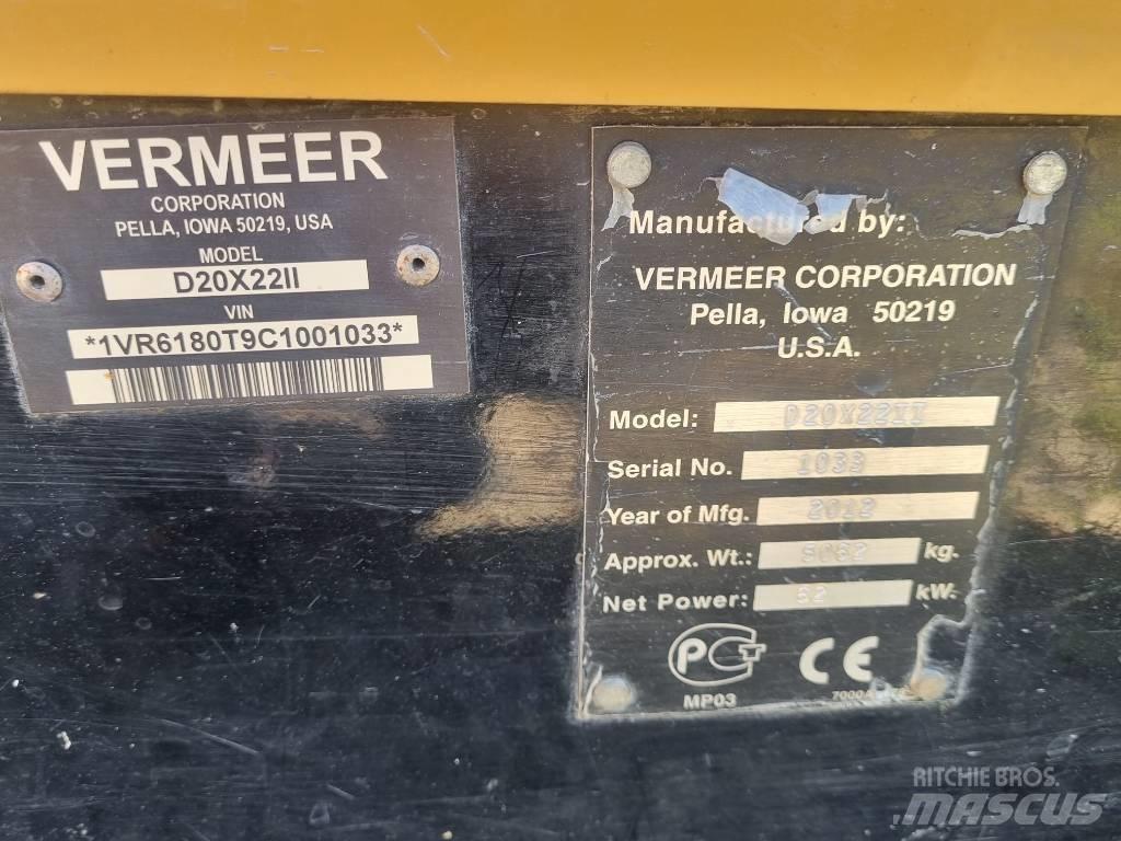 Vermeer D20x22II الحفارات الأفقية