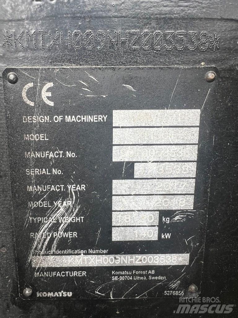 Komatsu 901 حصادات