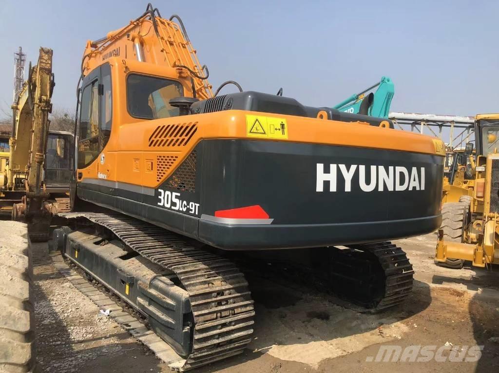 Hyundai R 305 LC-9 حفارات زحافة