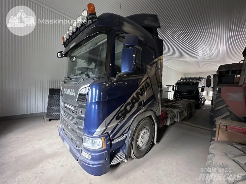 Scania R 650 شاحنات بمقصورة وهيكل