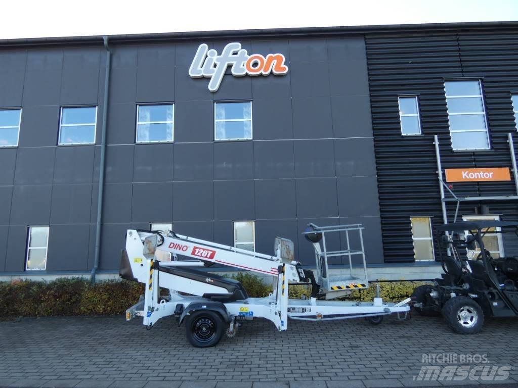 Dino 120 T Skylift المنصات الهوائية المثبتة على مقطورة