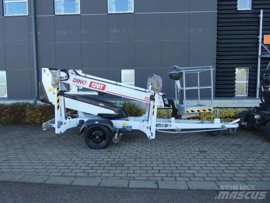 Dino 120 T Skylift المنصات الهوائية المثبتة على مقطورة