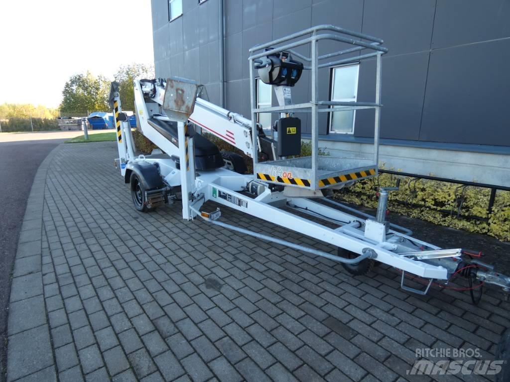 Dino 120 T Skylift المنصات الهوائية المثبتة على مقطورة
