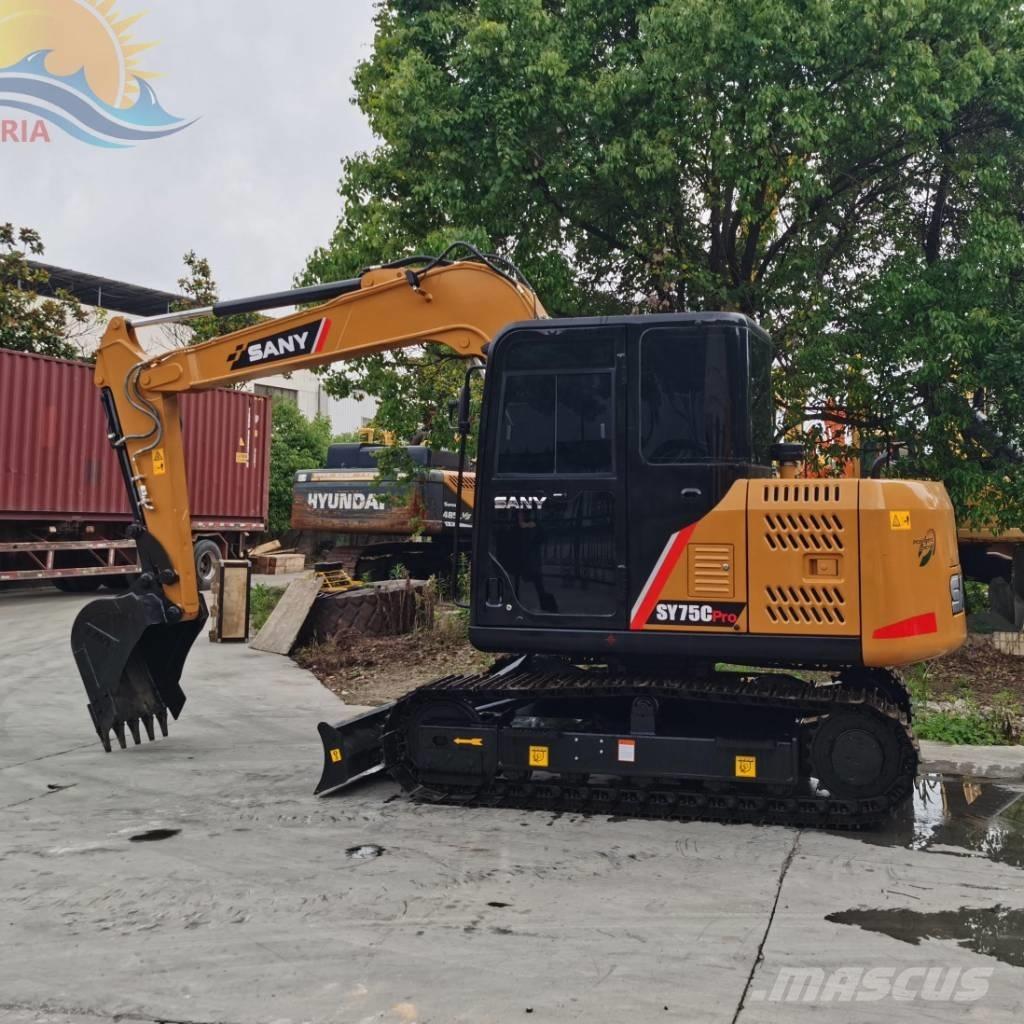 Sany SY 75 C حفارات زحافة
