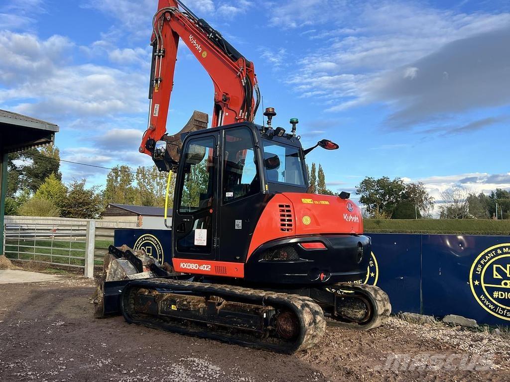 Kubota KX080-4a2 حفارات خاصة