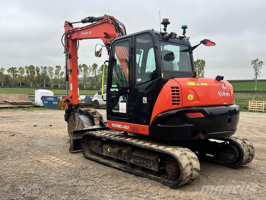 Kubota KX080-4a2 حفارات خاصة