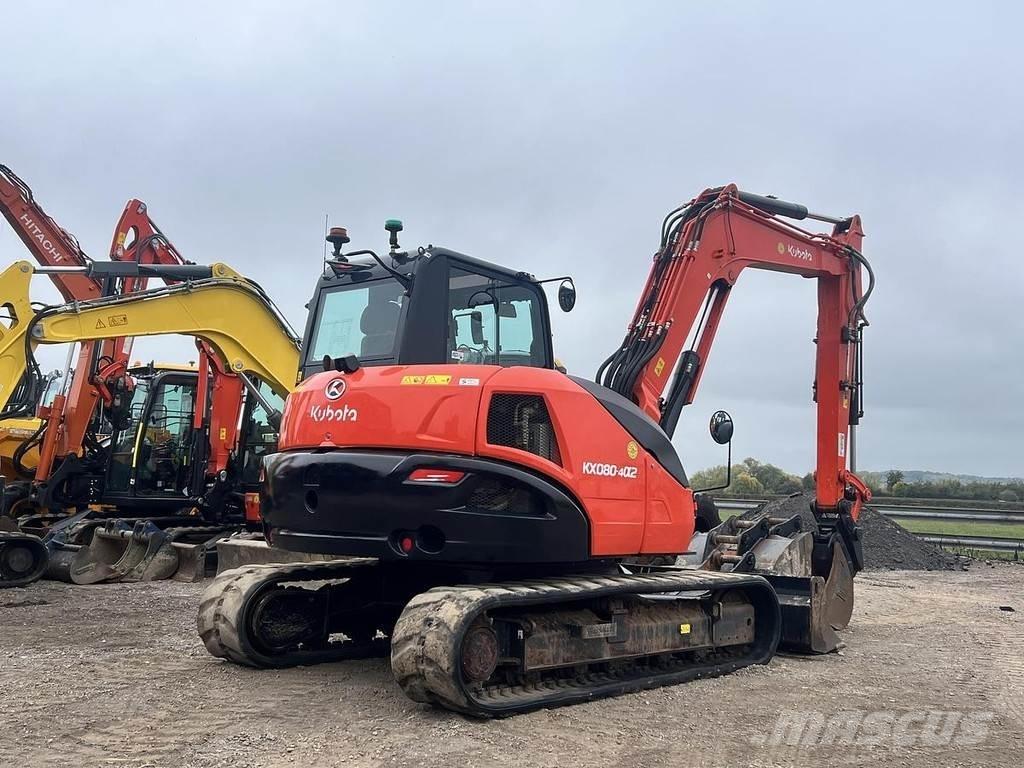 Kubota KX080-4a2 حفارات خاصة