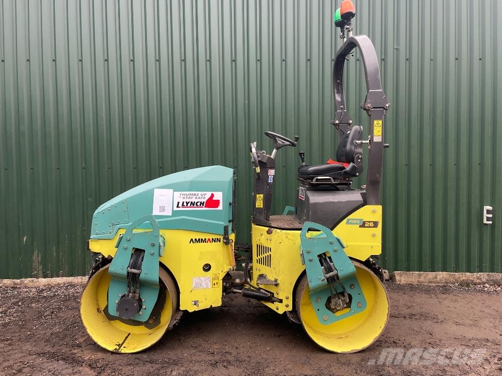 Ammann ARX 26 مداحل ثنائية الاسطوانة