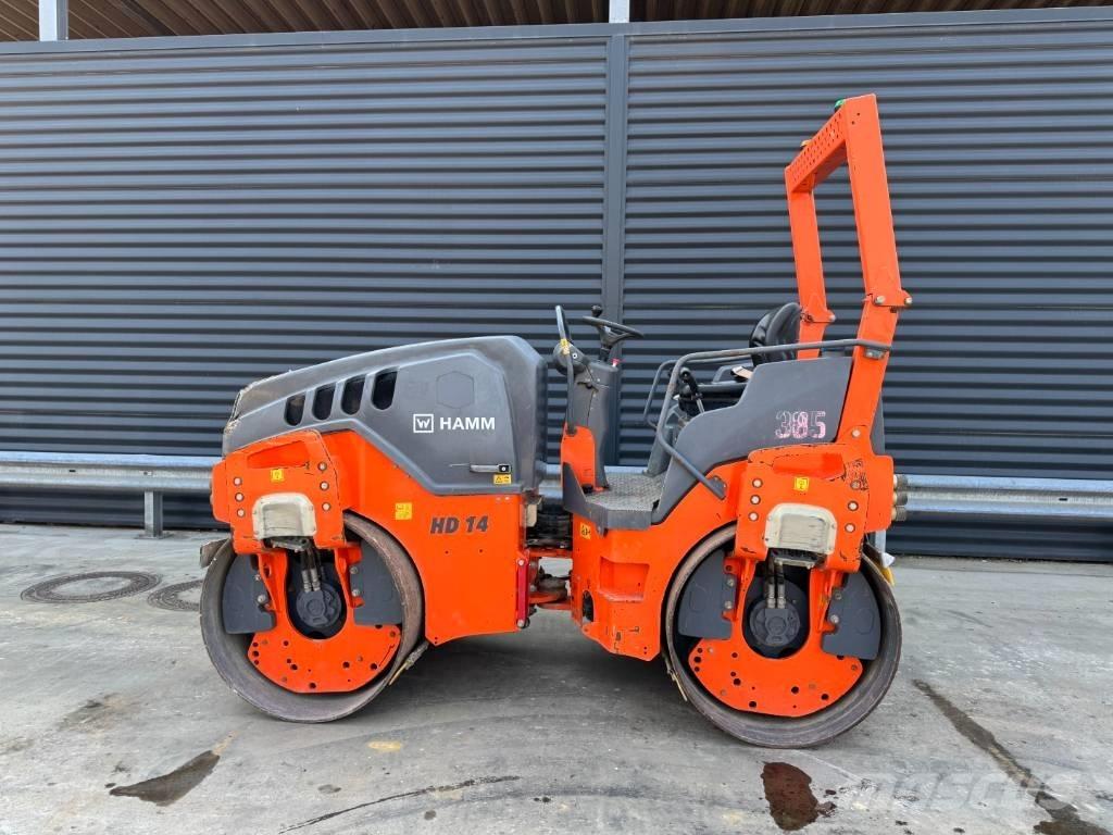 Hamm HD 14 VV مداحل ثنائية الاسطوانة