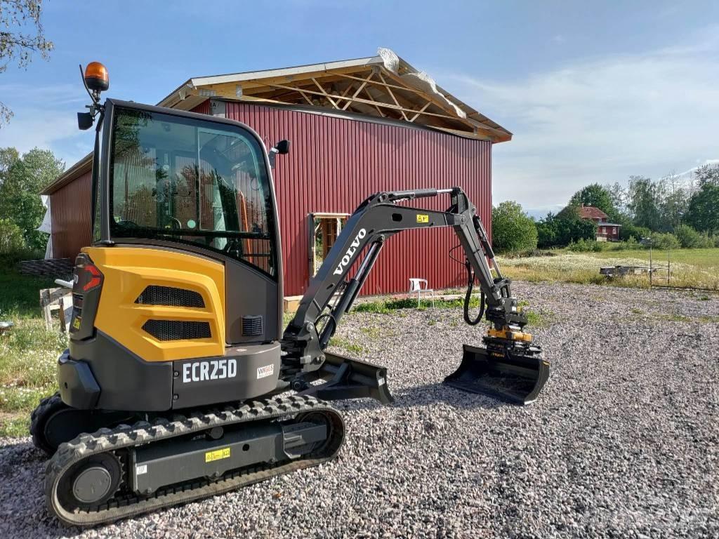Volvo ECR 25 D حفارات صغيرة أقل من 7 طن (حفارات صغيرة)