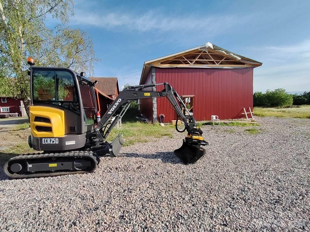 Volvo ECR 25 D حفارات صغيرة أقل من 7 طن (حفارات صغيرة)