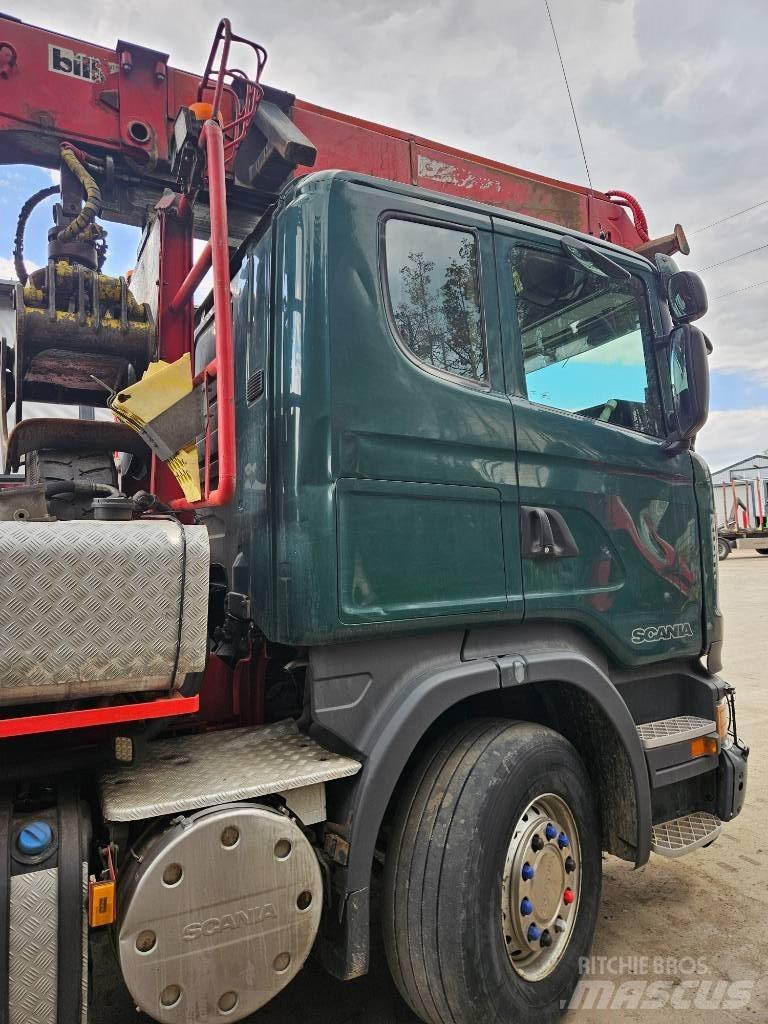 Scania R 560 شاحنات أشجار