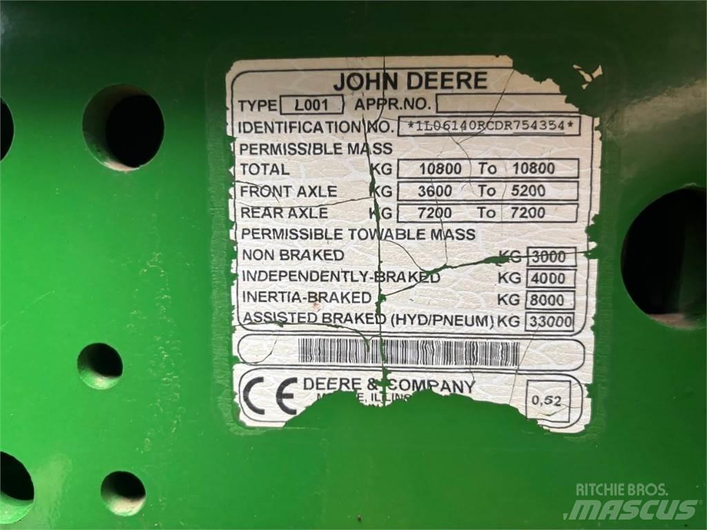 John Deere 6140R الجرارات