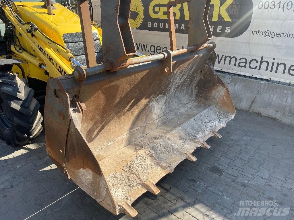 New Holland LB 110 لوادر ذات جرافات عكسية