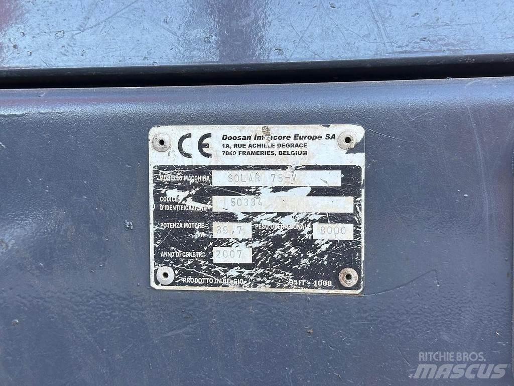 Doosan SOLAR 75V حفارات خاصة